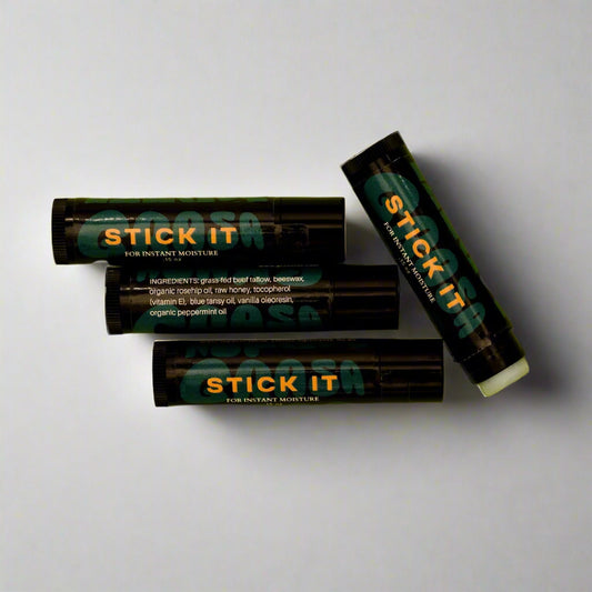 Stick It (tallow-based lip balm)